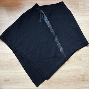 lululemon athletica Black Knit Poncho